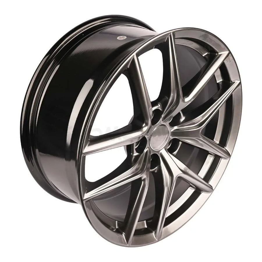 18 in Machined Gloss Black Front Wheel for 2014–2017 Lexus IS