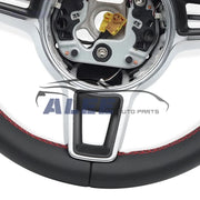 Nappa-Leather Steering Wheel for Porsche Cayenne, Panamera, Macan and 718