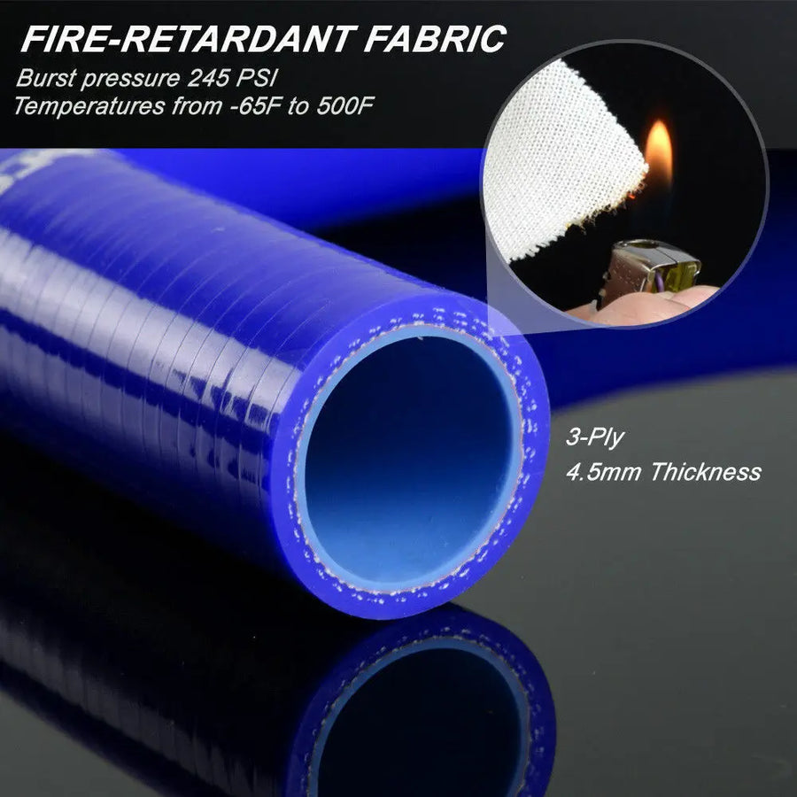 Blue Silicone Radiator Hose Kit Fit for 1992-2000 Honda Civic D15 D16 SOHC EG/EK