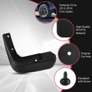 Mud Flap & Splash Guard Set for 2012–2015 Honda Civic – Sedan