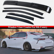 5-Piece Window Visor Rain Guard Set for Toyota Camry 2018-2024