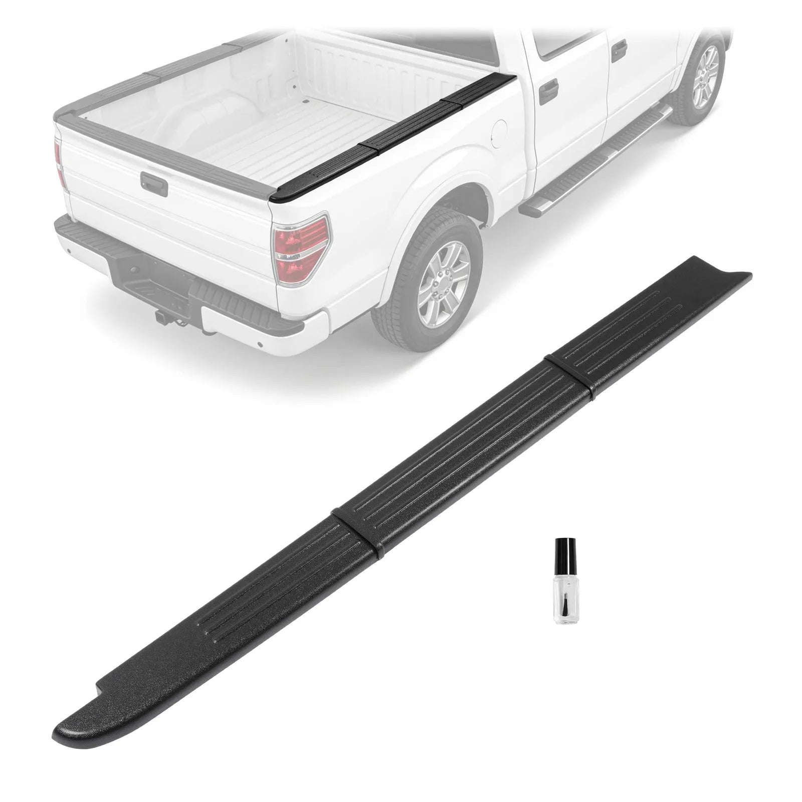 Passenger-Side Bed Rail Cap for Ford F-150 5.5-Foot Bed 2009-2014