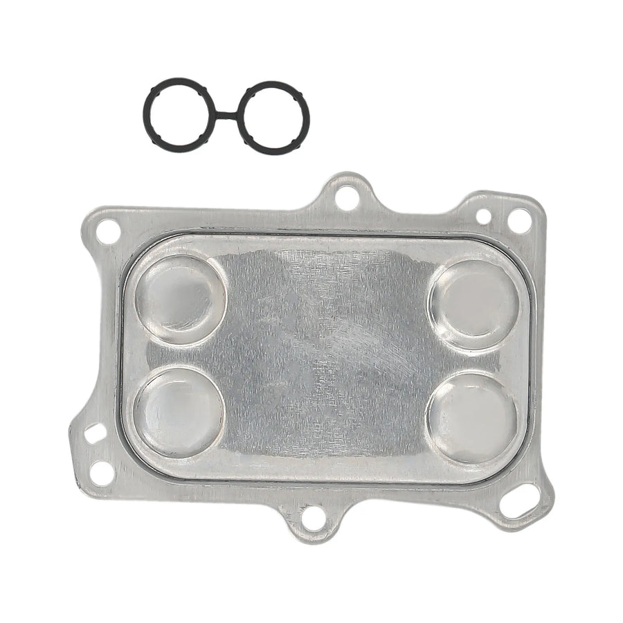 Engine Oil Cooler for Dodge Dart Fiat 500 1.4L 2013-2016 Silver with Gasket