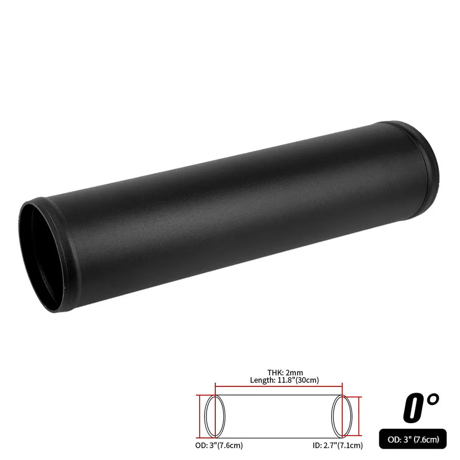 51mm/63mm/76mm Aluminum Intercooler & Intake Pipe, 300mm