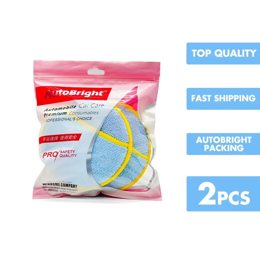5-Inch Pocket Wax Applicator Pads – 2 or 5 Pack