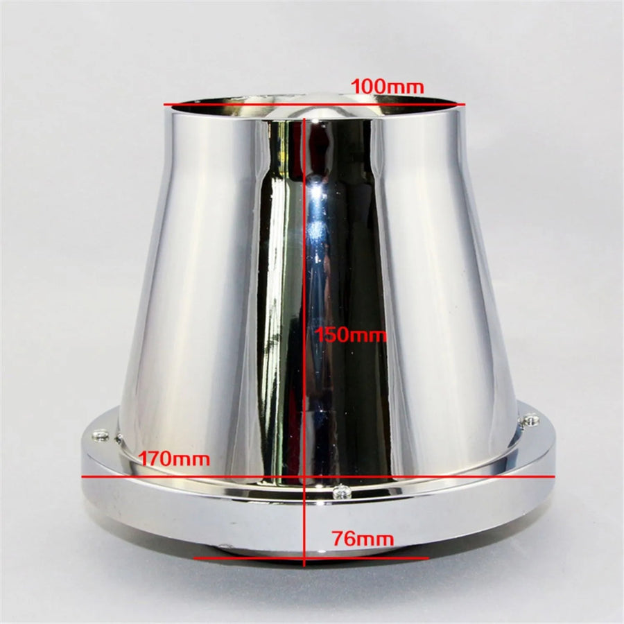 Intake Air Filter for 76MM Universal Cone Air Intake Filter Carbon Sport Racing Car Filters 3.0inch High Flow Performance Systems