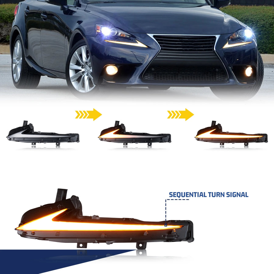 Lexus 3IS RGB LED Daytime Running Light Kit – 2014–2016