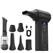 Cordless Turbo Air Blower and Electric Duster with 4 Speeds & LED Display 110,000 RPM