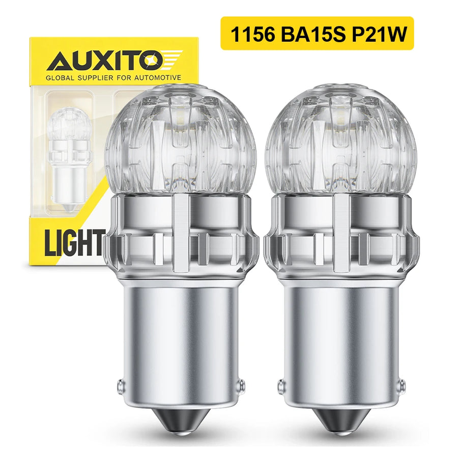 1156/1157/7440/7443 LED Brake/Tail/DRL Light Bulb – Amber/Yellow/Red/White, CANBUS, 12V