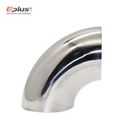 Universal 304 Stainless Steel 90-Degree Exhaust Pipe Elbow