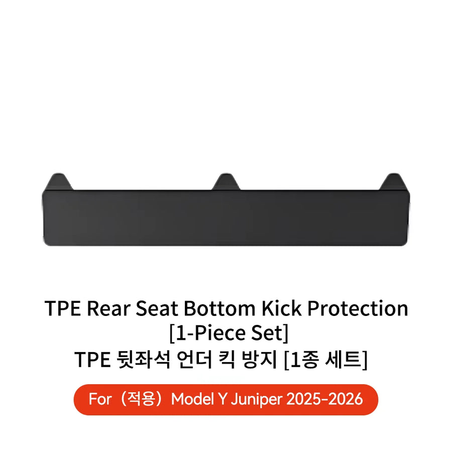 Rear Seat Anti-kick Protective Mat for Tesla Model 3/Y
