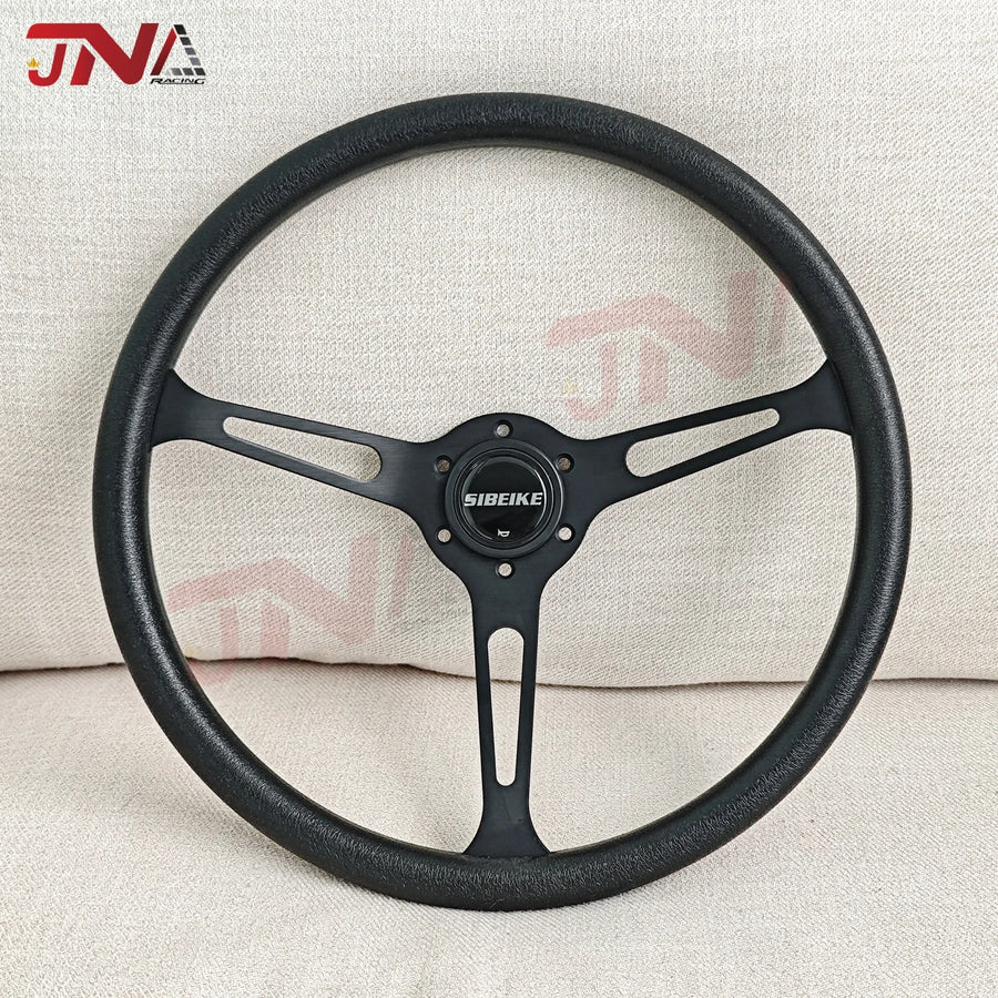 Universal 15 inch 380mm SIBEIKE PU Steering Wheel Racing Drifting Sport Car Steering Wheel