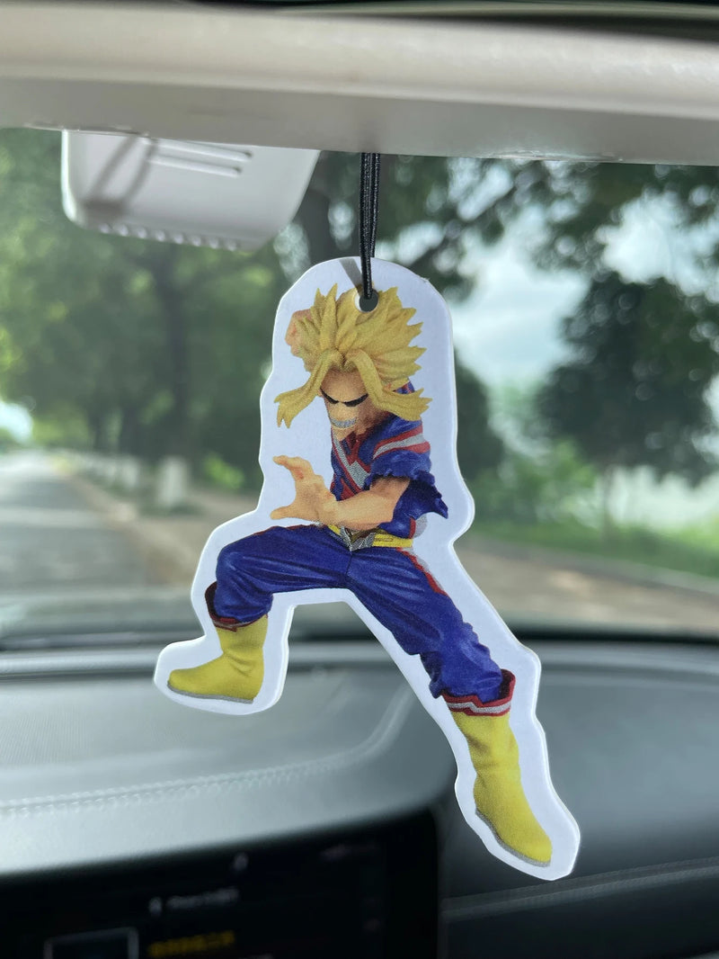 All Might My Hero Academia Anime Hanging Car Air Freshener