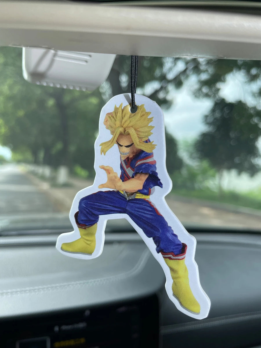 All Might My Hero Academia Anime Hanging Car Air Freshener