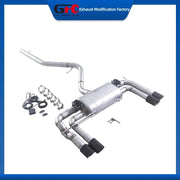 304 Stainless Steel Valved Cat-Back Exhaust System for Audi Q3 2009-2018