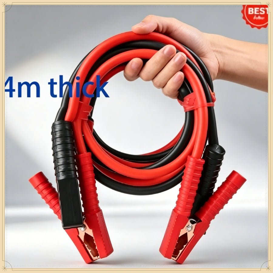4m 2000A Battery Jumper Cables with Anti-Corrosion Clamps