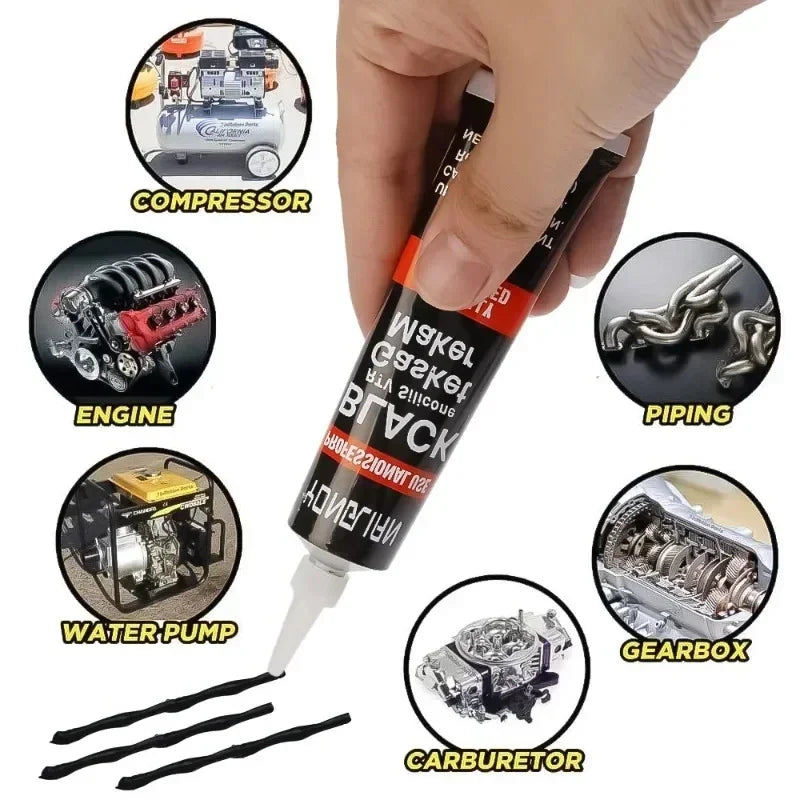 Black Automotive Gasket Sealant – 50 g, 1 to 3 Pack