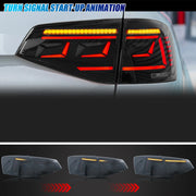 Volkswagen Jetta MK6 LED Tail Light Pair with Sequential Signals – 2015–2018