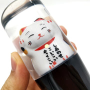 Lucky Cat Resin Manual Shift Knob with Thread Adapters