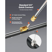 16/24-Inch Pressure Washer Undercarriage Cleaner