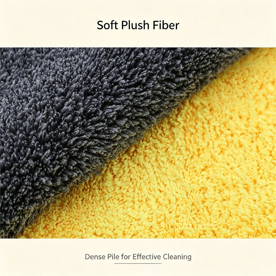 1000 GSM Microfiber Car Cleaning Towels