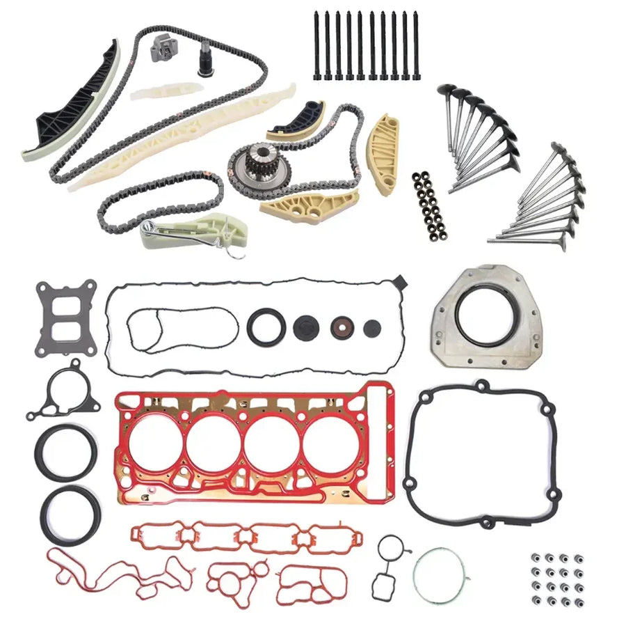 Timing Chain, Gasket & Valve Kit for Audi/VW 1.8T/2.0T