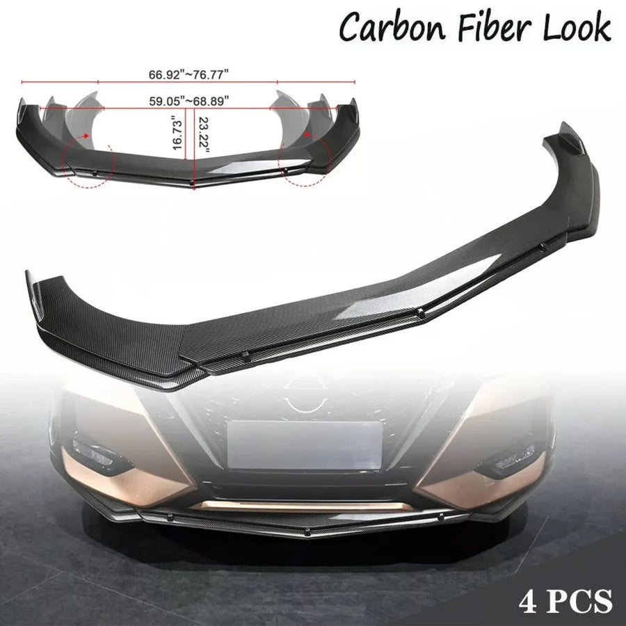 Aluminum Side Skirt Extension Set for Acura TL