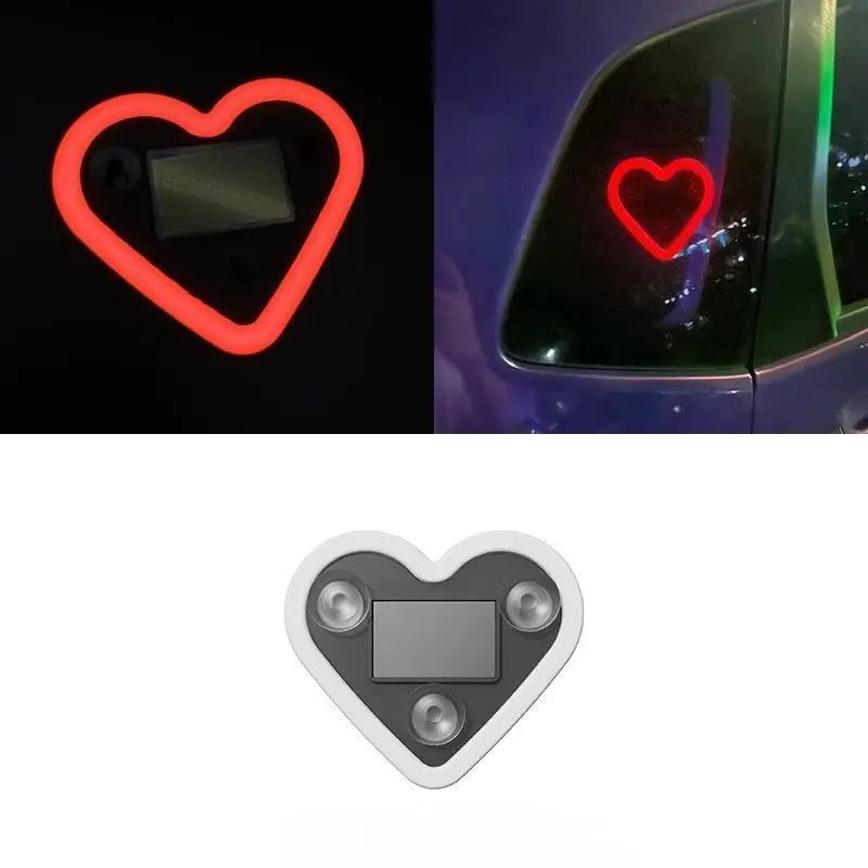 Solar-Powered RGB Car Window Ambient Light