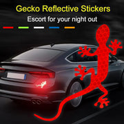 Reflective Gecko Vehicle Decal – Single, Pair or 5-Pack