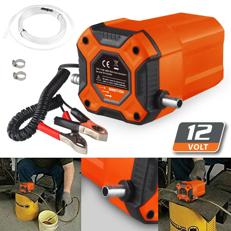 12V 60W Electric Engine Oil and Diesel Transfer Pump
