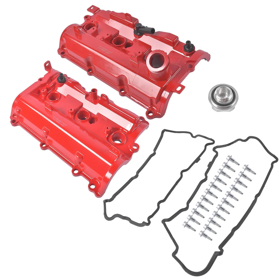 Aluminum Valve Cover Set for Infiniti G37 & Nissan 370Z VQ37VHR 2008-2020