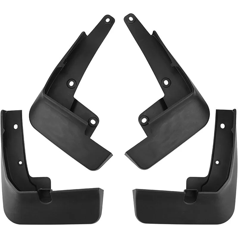 4-Piece ABS Plastic Front & Rear Mud Flaps Mudguards Splash Guard for 2021-2024 Subaru Outback QC-350