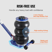 3/5-Ton Triple-Bag Pneumatic Air Jack – Adjustable Options