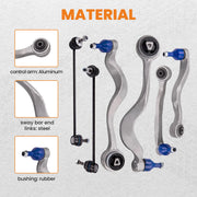 Front Lower Forward & Rearward Control Arm Kit for BMW 5 Series