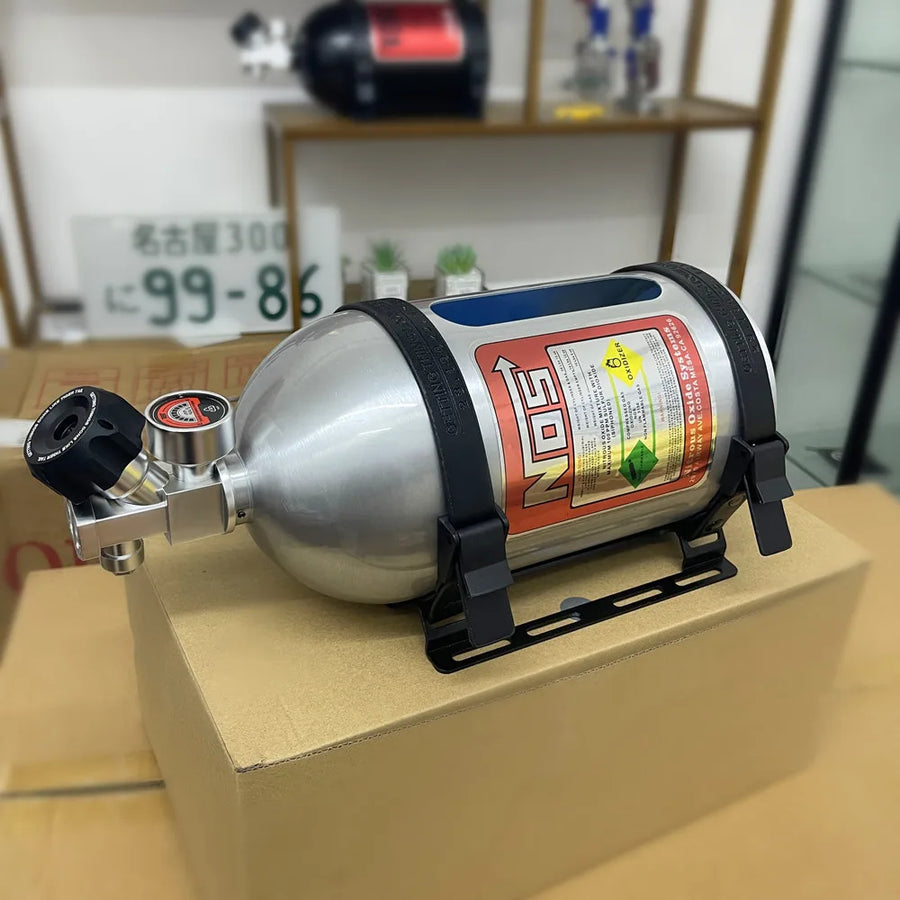 NOS Nitrous Bottle-Style Car Tissue Box – Interior Decoration & Tissue Holder