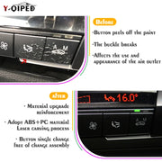 Dashboard Air Conditioning AC Temperature Control Button for BMW 1 2 3 4 F Series F20 F21 F22 F23 F30 F31
