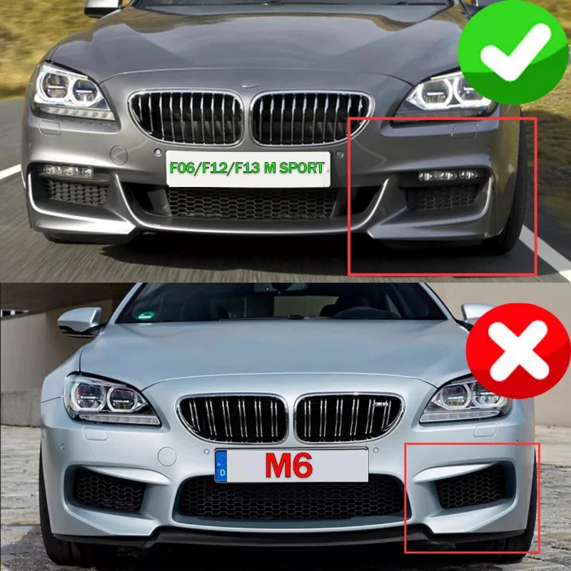 CS-Style Front Bumper Lip for BMW 6 Series F06/F12/F13 2012-2019