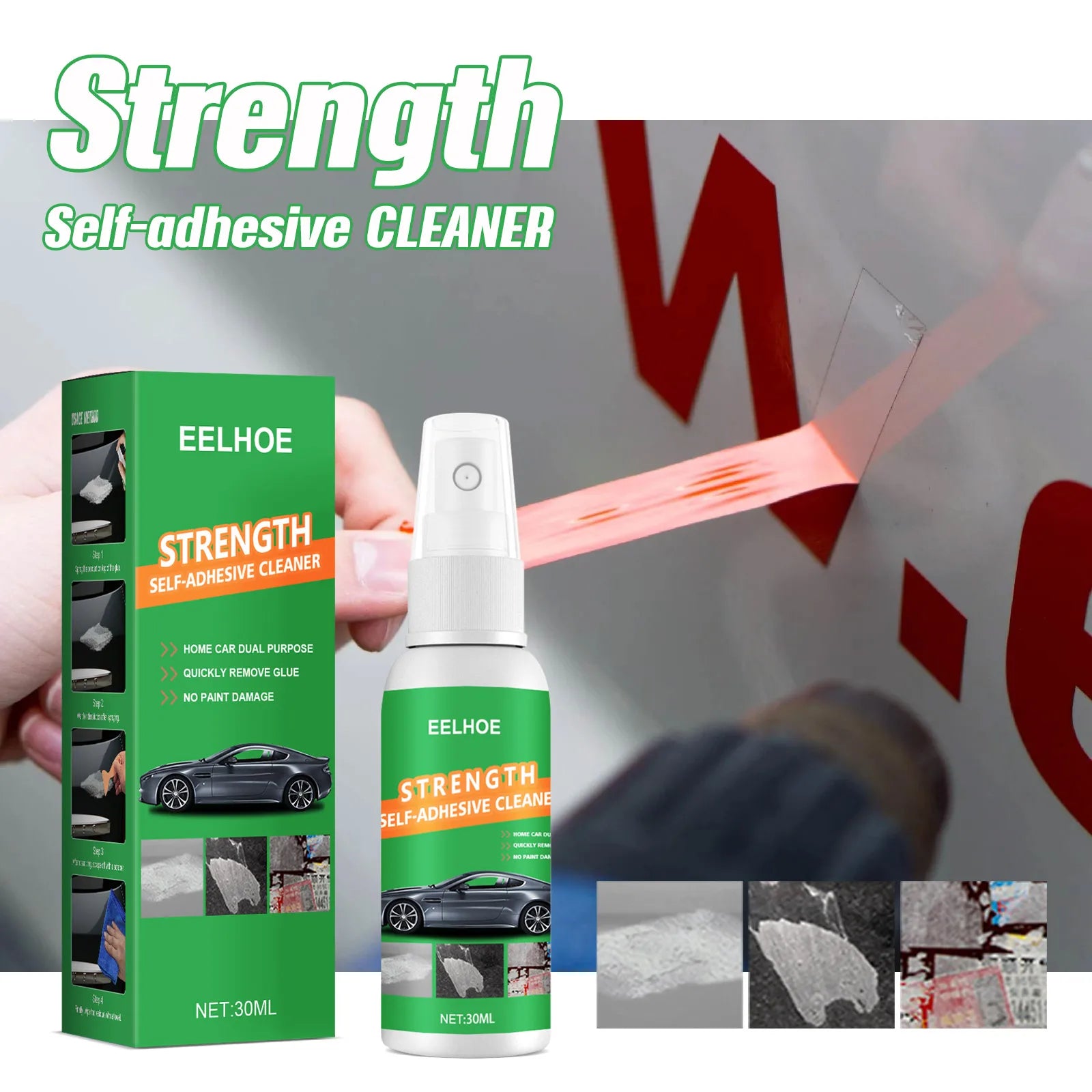 Automotive Adhesive and Sticker Residue Remover