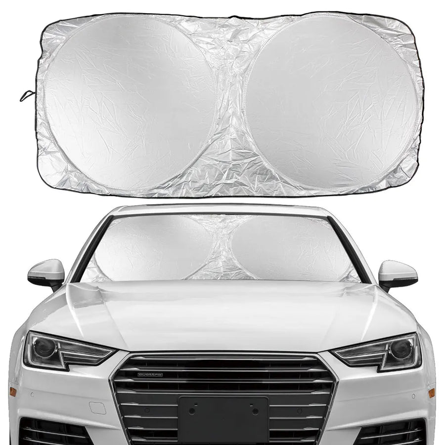 Folding Windshield Sunshade – 150 × 70 or 160 × 86 cm