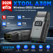XTOOL A30M V2.0 Bidirectional OBD2 Scanner with 26 Service Functions