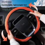 Ultra-Thin Suede Steering Wheel Cover for Select Jeep Models
