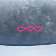 6cm Love Heart Car Window and Bumper Decal