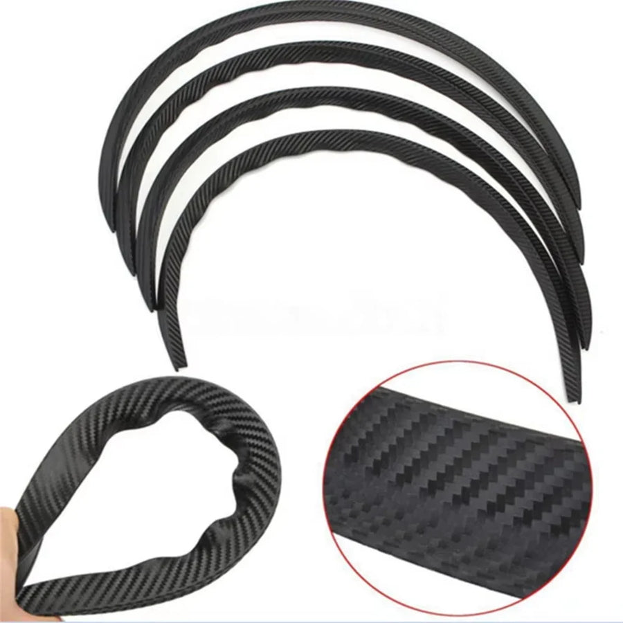 Universal Rubber Fender Flare Extensions – 4 Pieces