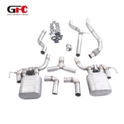 304 Stainless Steel Valved Cat-Back Exhaust System for Audi A5 4WD 2020-2025