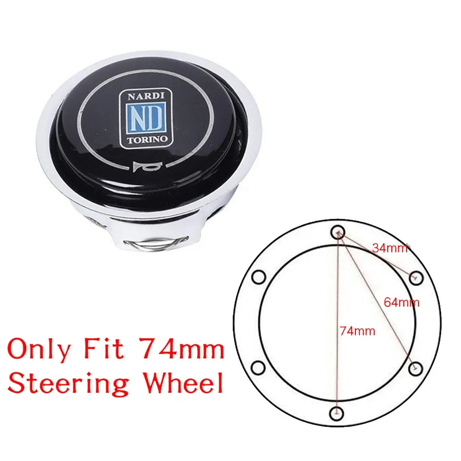 Universal Racing Steering Wheel Horn Button Cover