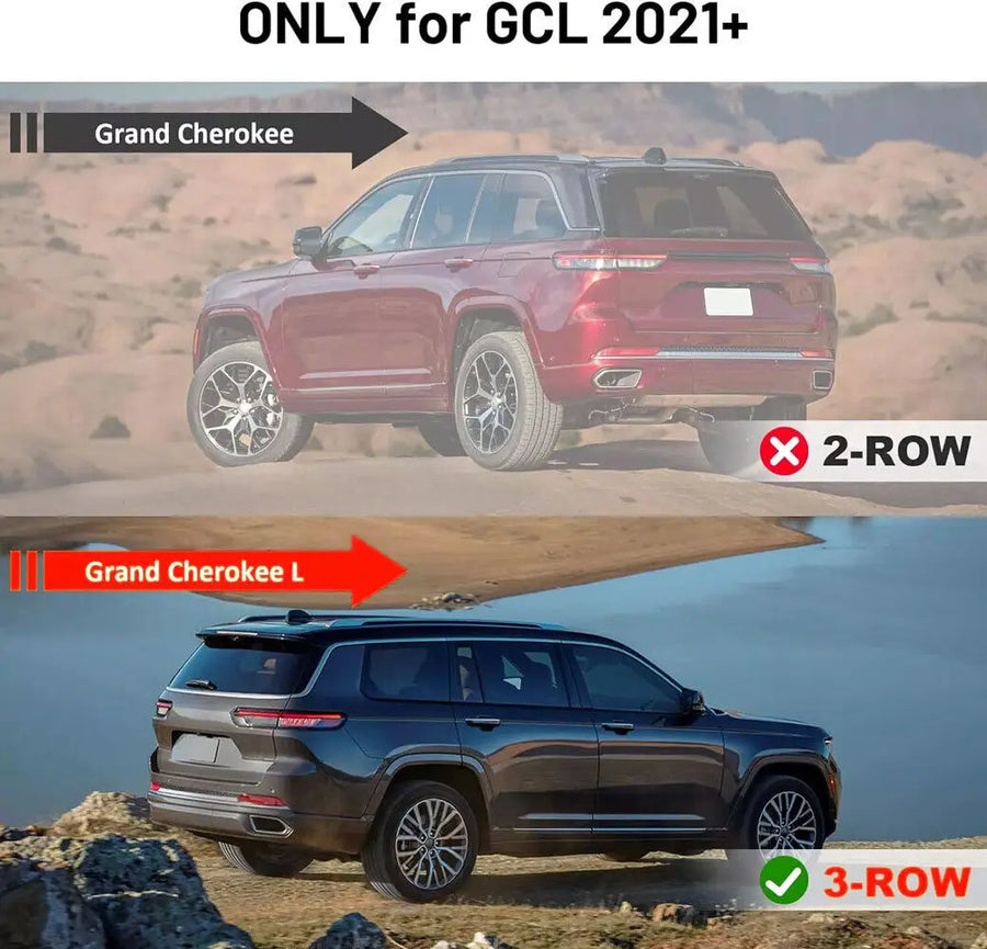 Jeep Grand Cherokee L Aluminum Running Board Pair – 2021–2025