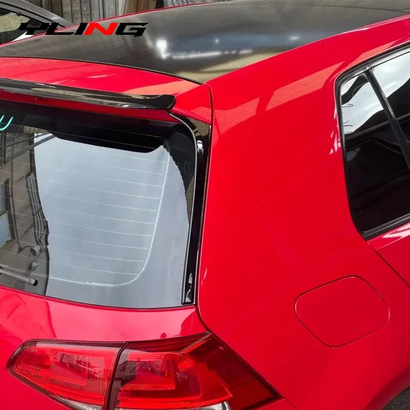 Rear Window Side Spoiler Canards for Volkswagen Golf MK7 2014-2018