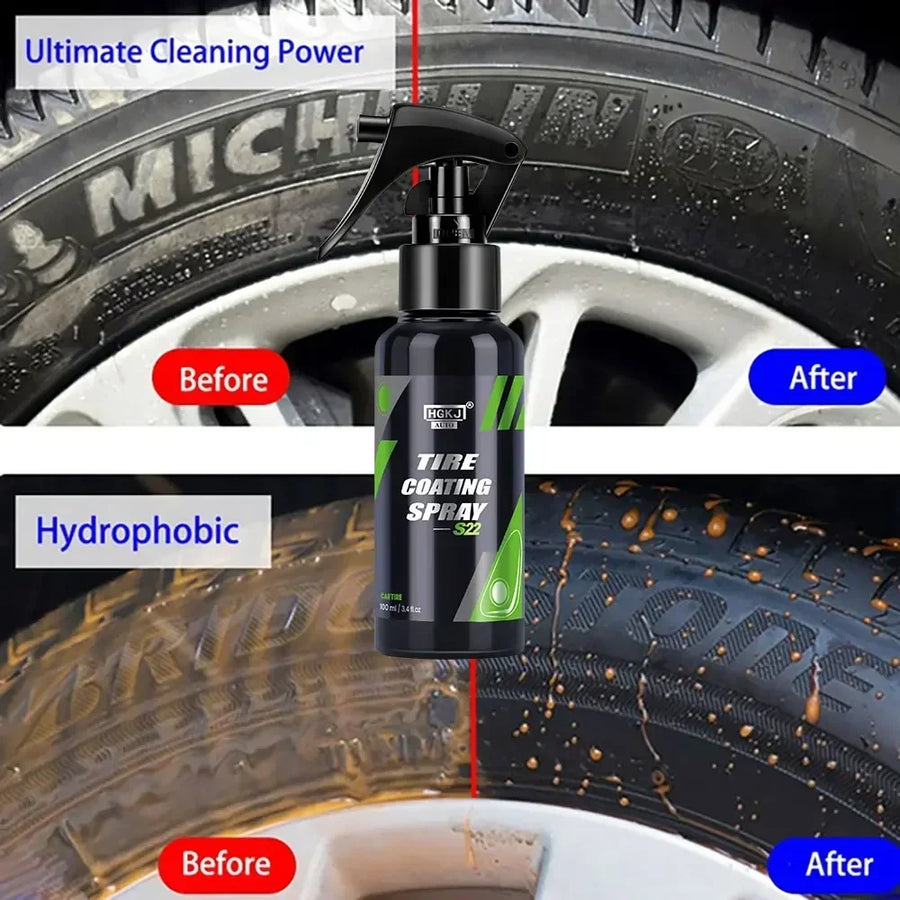 Automotive Tire Shine and Rubber Restorer