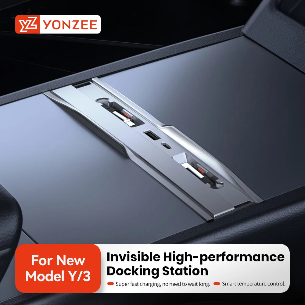 54W USB Charging Hub for Tesla Model 3/Y Highland and Juniper