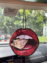 Lips/Sea Breeze Fresh Scent Car Air Freshener
